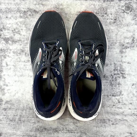 Brooks Adrenaline GTS 22 Men's 13 Navy Blue Running Sneakers Shoes 1103661D435 - Picture 3 of 7